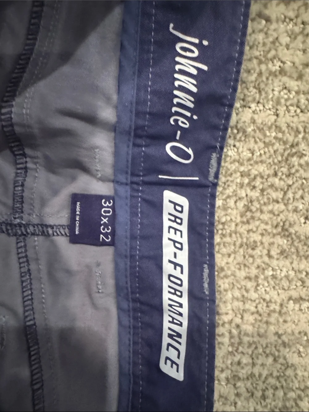 johnnie-O Slate Blue Men’s Chino Pants